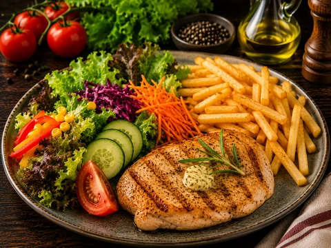 Fitnessteller Poulet